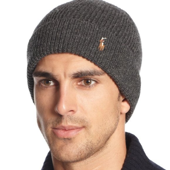 POLO RALPH LAUREN Men's Signature Cuff Hat - Picture 1 of 1